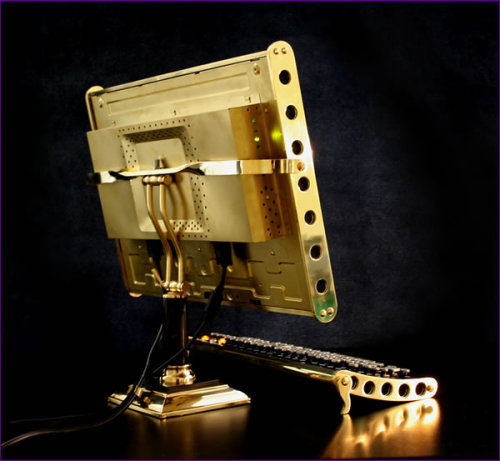 Steampunk LCD mod