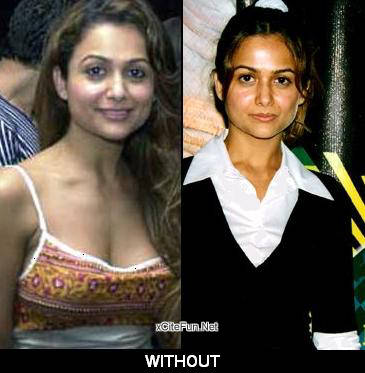 bollywood stars without makeup. BollyWood Beauty Queens Xposed