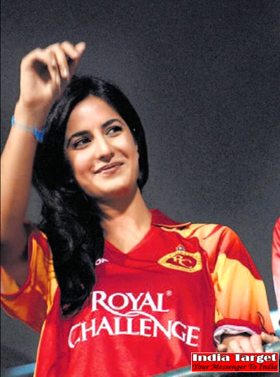 Katrina Kaif The Face of Bangalore Royal Challengers IPL