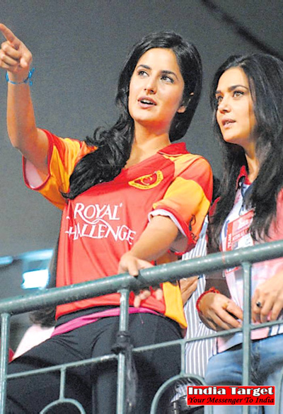 Katrina Kaif The Face of Bangalore Royal Challengers IPL