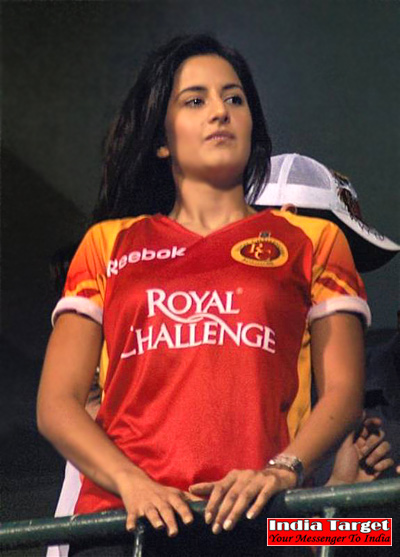 Katrina Kaif The Face of Bangalore Royal Challengers IPL