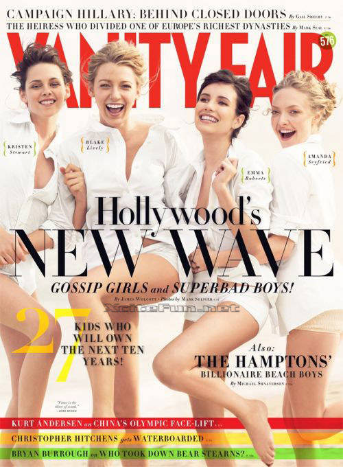 kristen stewart vanity fair cover. Vanity Fair has a young cover