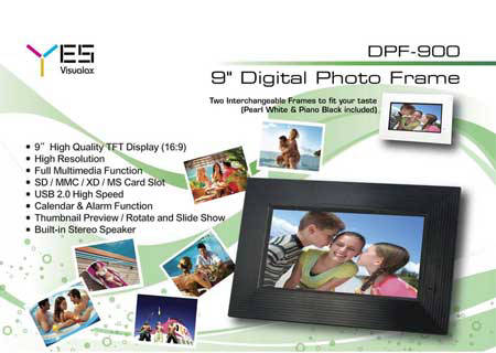 DPF900 New Digital Photo Frame  Indian Digital Life Style