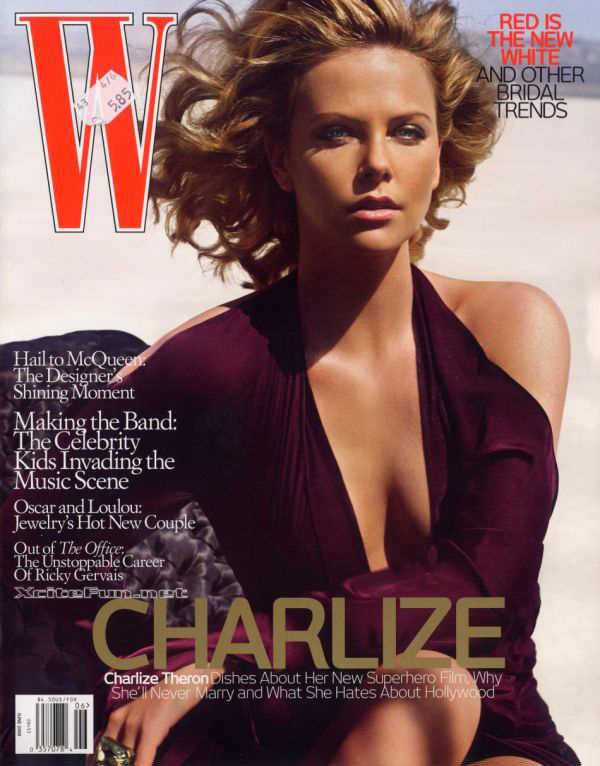 Charlize Theron Red Carpet Transformations W Magazine Shoots