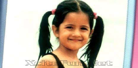 Katrina Kaif Cuttest Childhood Rare and Unseen Picture