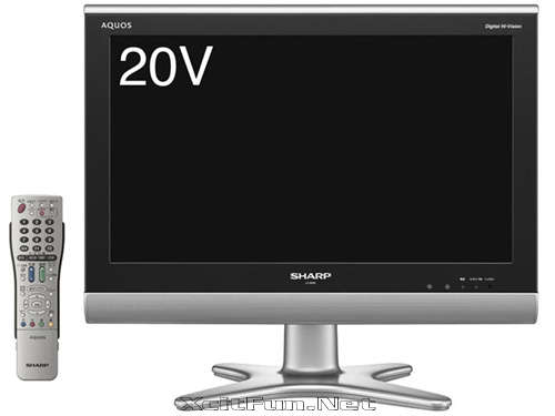 Sharp Newest LC20E5 n LC16E5 AQUOS LCD HDTVs