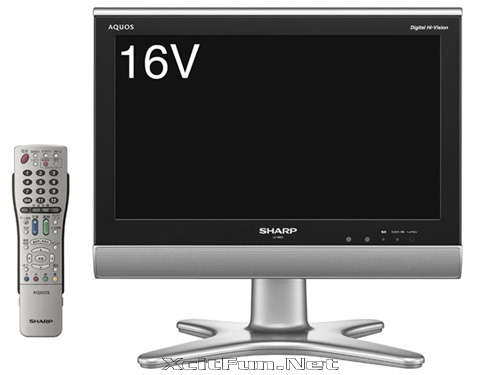 Sharp Newest LC20E5 n LC16E5 AQUOS LCD HDTVs
