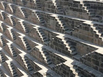 Chand Baori StepWell Rajasthan India  Amazing Architecture