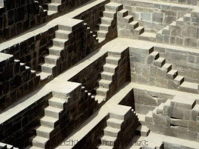 Chand Baori StepWell Rajasthan India  Amazing Architecture