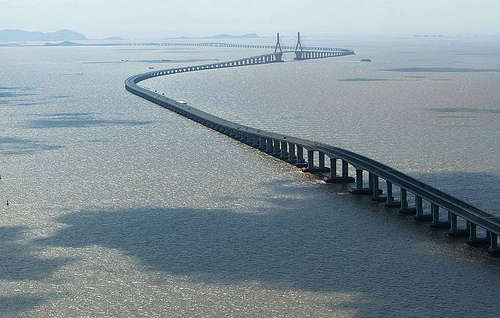 Donghai Bridge Worlds Longest Bridge China