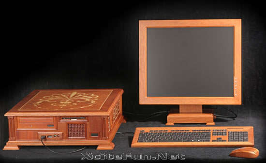 الكمبيوتر الخشبي 11368,xcitefun-wooden-computer-1