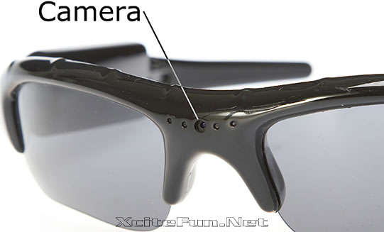 Spy Sunglasses Cordless Eyewear Spy Camera Features: