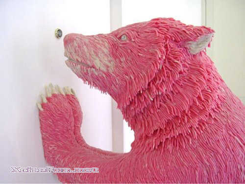 Chewing Gum Sculptures