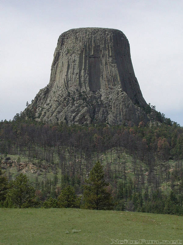 Devils Tower: The Neck of A Volcano - Bear Tower Wyoming - XciteFun.net