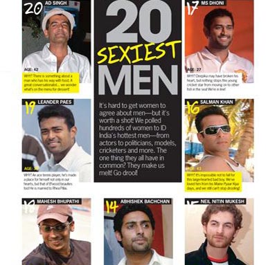 Cosmo 20 Sexiest Men of Bollywood  Go Drool