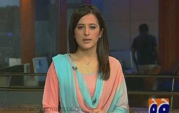 Sana Mirza Presenter of Geo News Pakistan