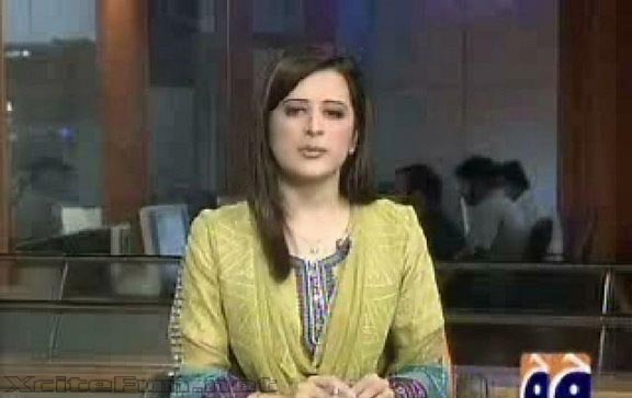 Sana Mirza Presenter of Geo News Pakistan