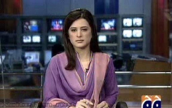 Sana Mirza Presenter of Geo News Pakistan