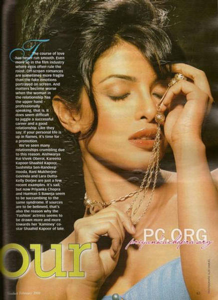 Priyanka Chopra Course of Love  Magazine Scans 09