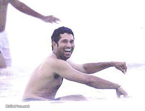 Indian Cricket Team  Rare Photos On Beach