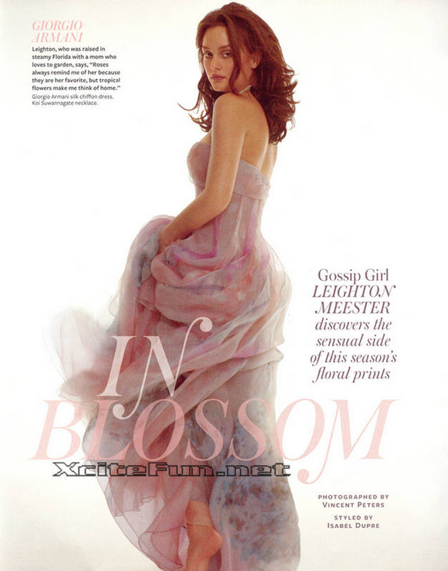 Leighton Meester: Truly Captivating - InStyle Photo 28090,xcitefun-leighton-meester-instyle-1