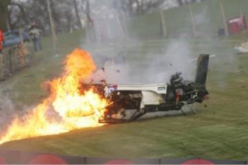Incredible Crash in the British GT Oulton Park
