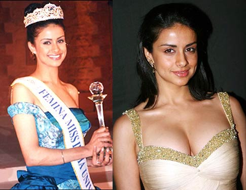 Beauty queens then and now