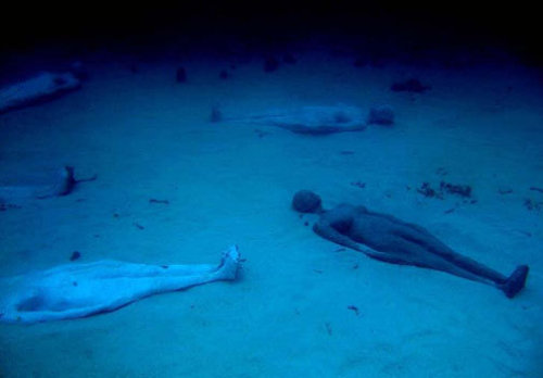 underwater sculptures