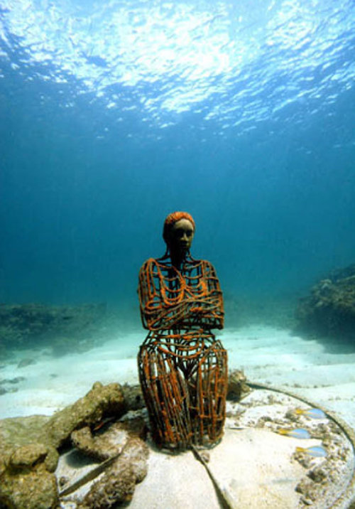 underwater sculptures