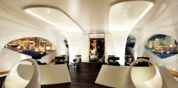 Oculus is a very unusual and unique yacht