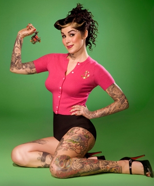  Mexican-American tattoo artist 