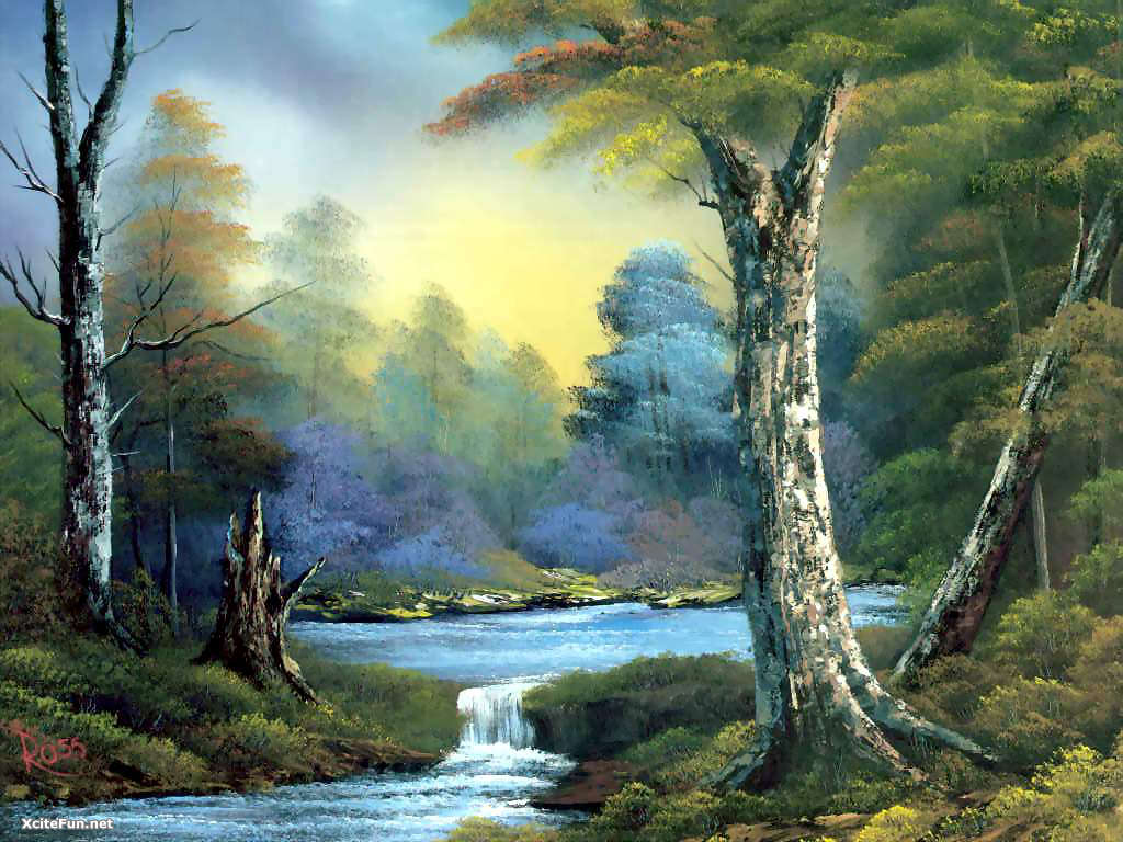 Bob Ross Paintings : Beautiful - XciteFun.net