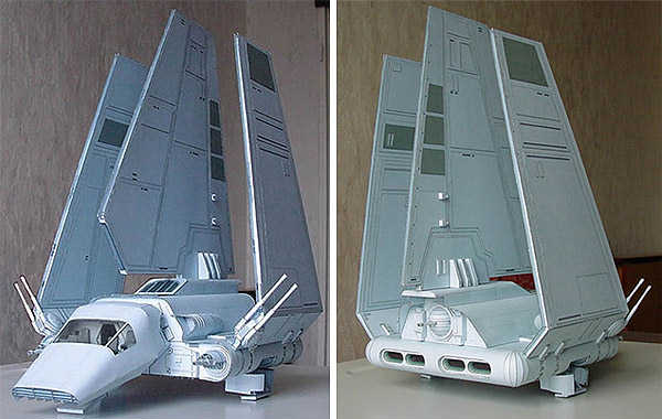 16 Awesome Star Wars Paper craft Models - XciteFun.net