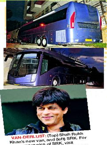 Shahrukh Vanity Van