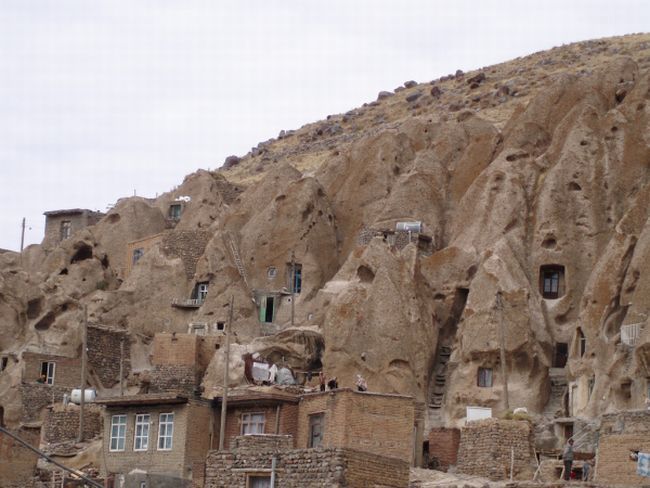 Troglodyte village in IRAN  700 years old