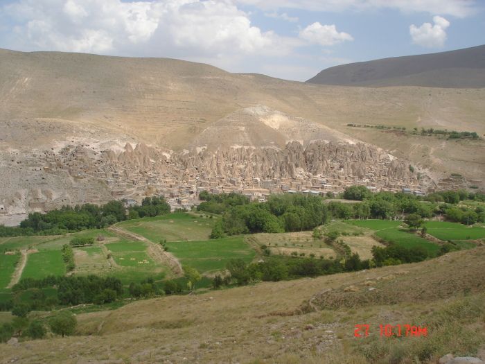 Troglodyte village in IRAN  700 years old