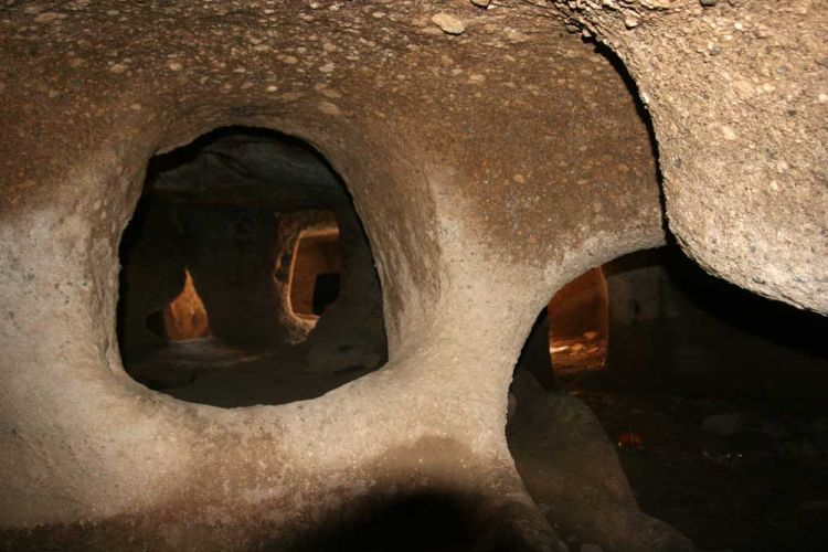 Troglodyte village in IRAN  700 years old