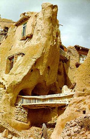 Troglodyte village in IRAN  700 years old