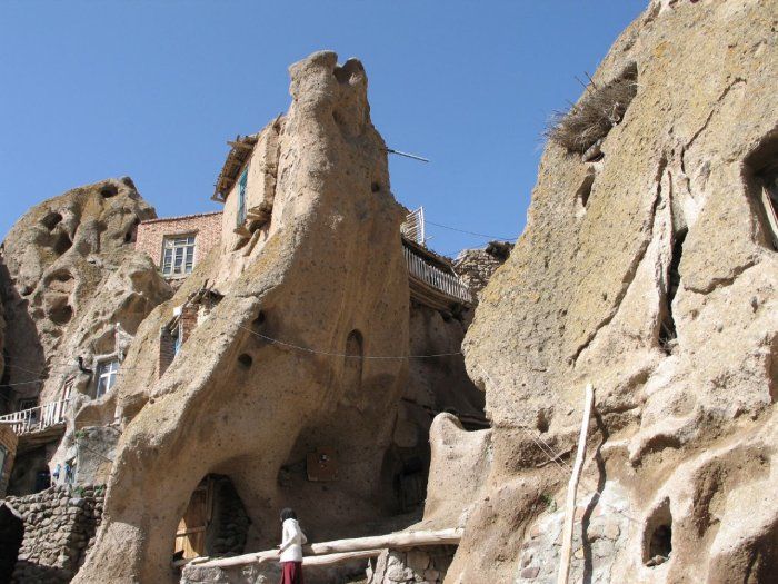 Troglodyte village in IRAN  700 years old