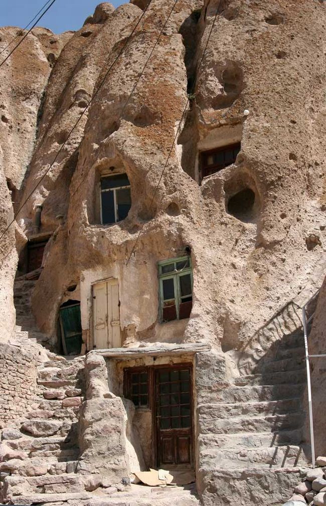 Troglodyte village in IRAN  700 years old