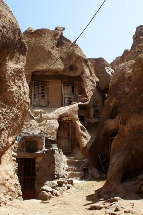 Troglodyte village in IRAN  700 years old