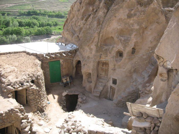 Troglodyte village in IRAN  700 years old