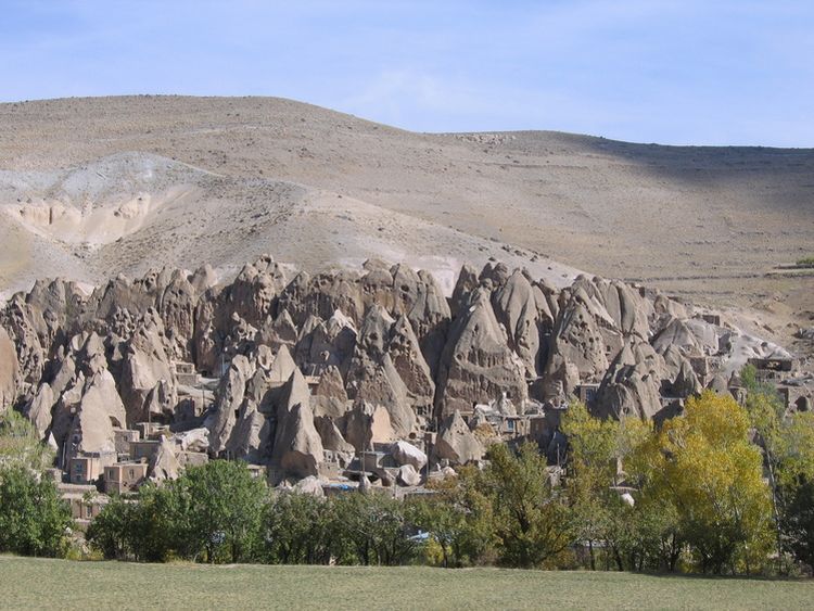 Troglodyte village in IRAN  700 years old