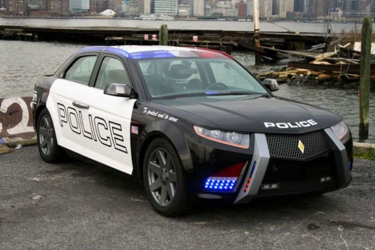 Future police cars  Carbon Motors E7 Part2  XciteFun.net