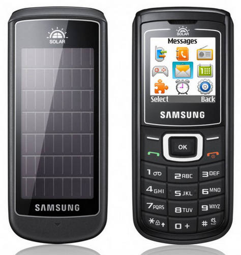 Samsung E1107 Crest Solar Powered Mobile Phone 78897,xcitefun-samsung-e1107-crest-solar-01