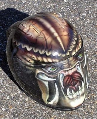 very Creative Helmet Art 