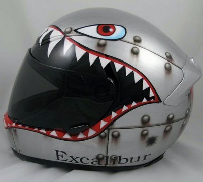 very Creative Helmet Art 