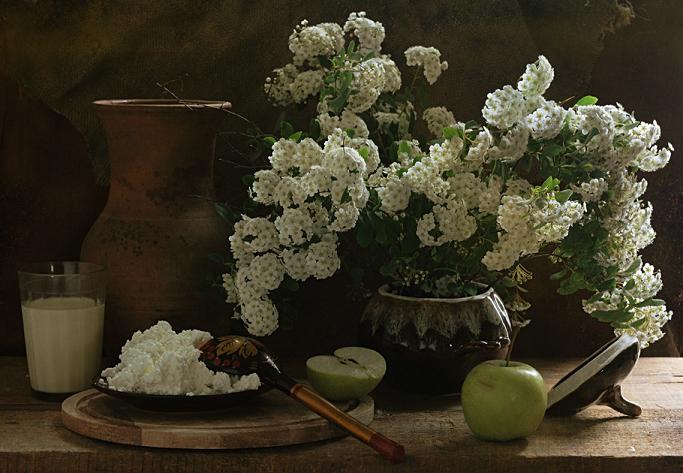 Flowers In paintings