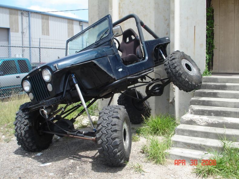 Impressive offroad Jeeps