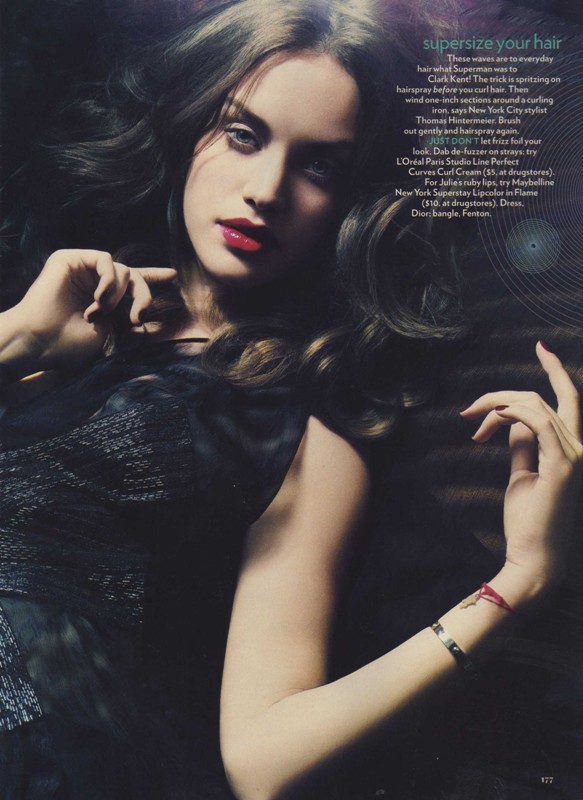Julie Ordon Glamour Magazine PhotoShoot
